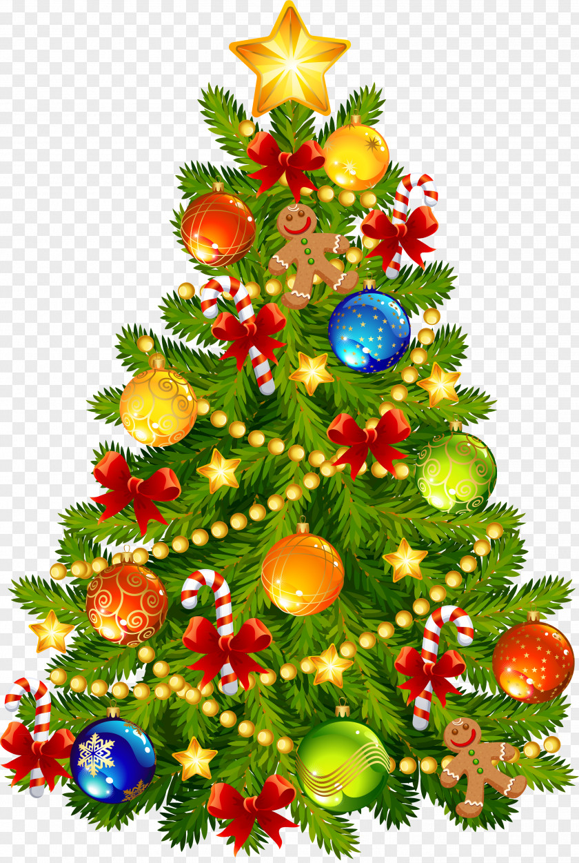 Christmas Tree A Day Vector Graphics Clip Art PNG