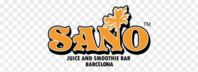 Juice Bar Smoothies & More Logo Sano Barcelona El Clot PNG