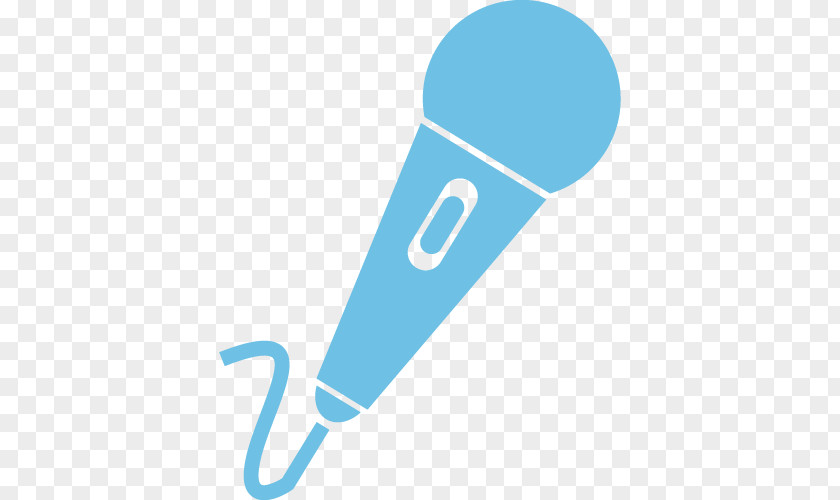 Microphone Logo Font PNG