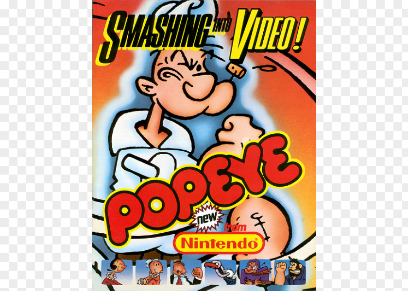 Popeye Teenage Mutant Ninja Turtles Arcade Game Video Bluto PNG