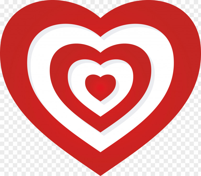 Red Heart Clip Art PNG