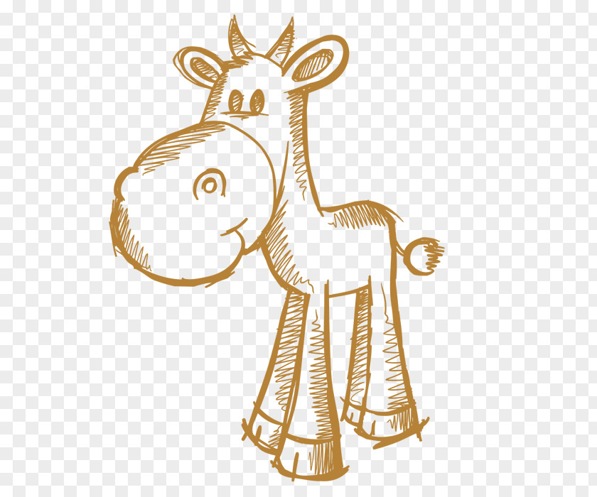 A Little Wool Stove Giraffe Furnace Clip Art PNG
