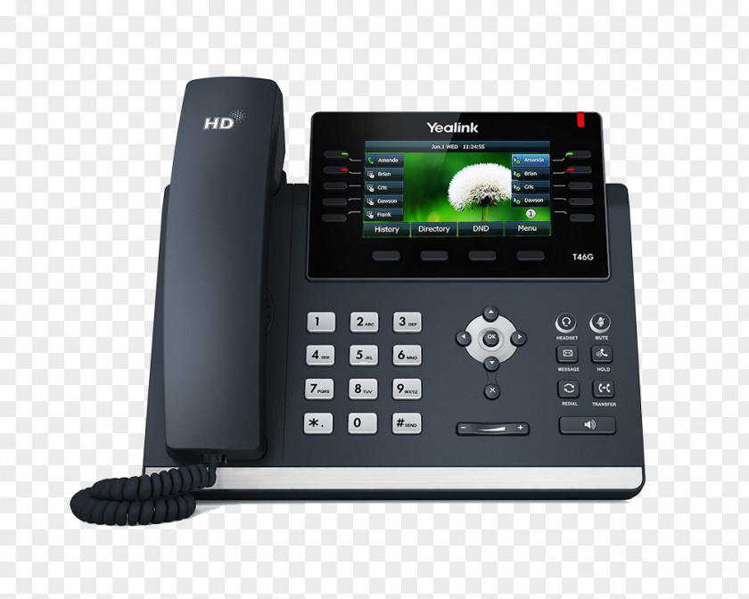 Broadway Yealink SIP-T23G VoIP Phone Session Initiation Protocol Telephone Voice Over IP PNG