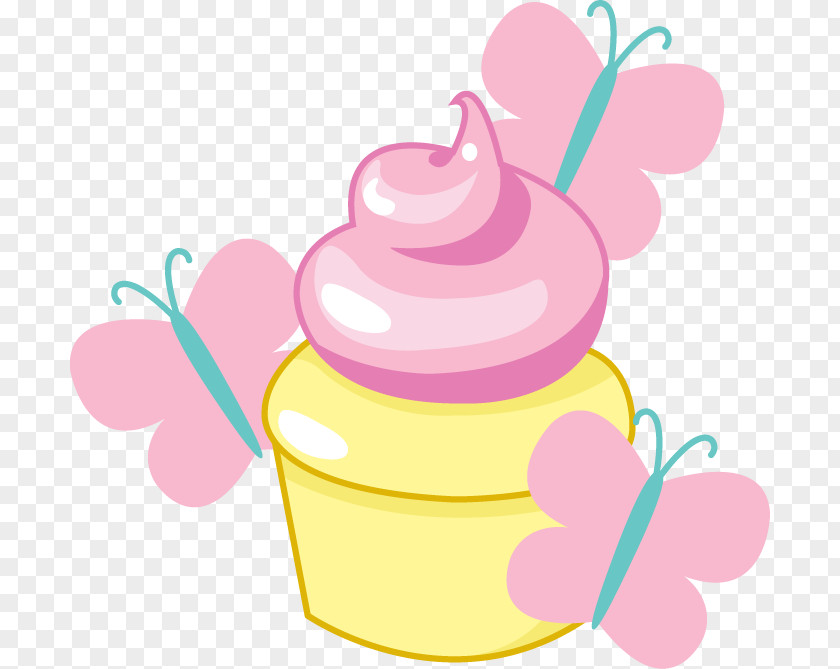 Cup Cake Twilight Sparkle Pony Fluttershy Pinkie Pie Rainbow Dash PNG