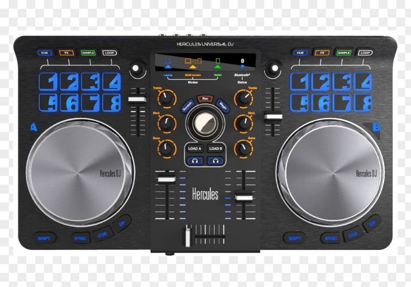 Dj Set DJ Controller Disc Jockey Virtual Audio Mixers Mix PNG