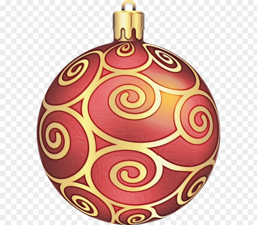 Interior Design Spiral Christmas Ornament PNG