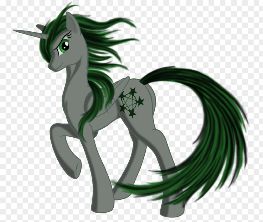 Moirai Pony Achlys Horse Winged Unicorn Fan Art PNG