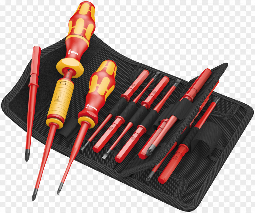 Screwdriver Wera Tools Kraftform Kompakt Multi-Bit Set Hand Tool PNG