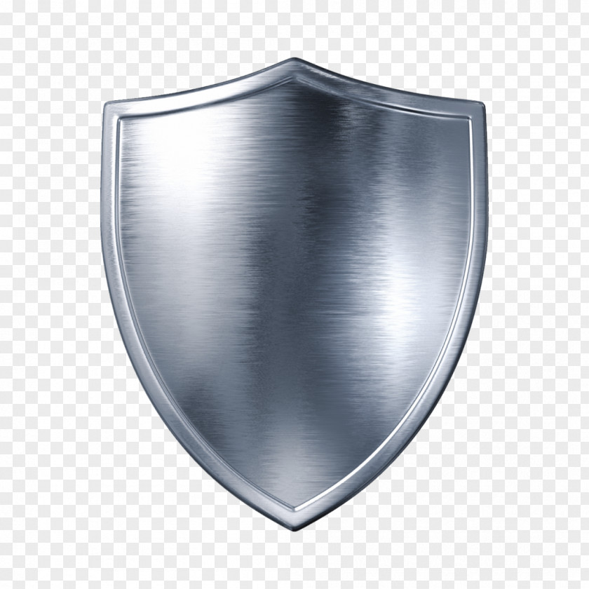 Silver Metal Shield Image Clip Art PNG