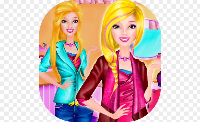Barbie Long Hair Game Makeover IPhone PNG