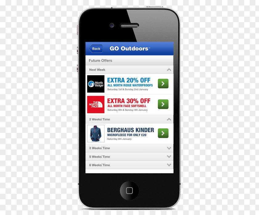 Discount Card IPhone 4S User Interface Design PNG