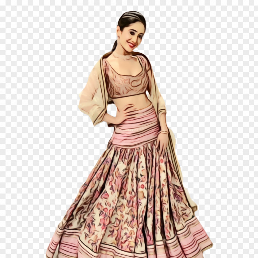 Dress Gown Fashion Pattern PNG