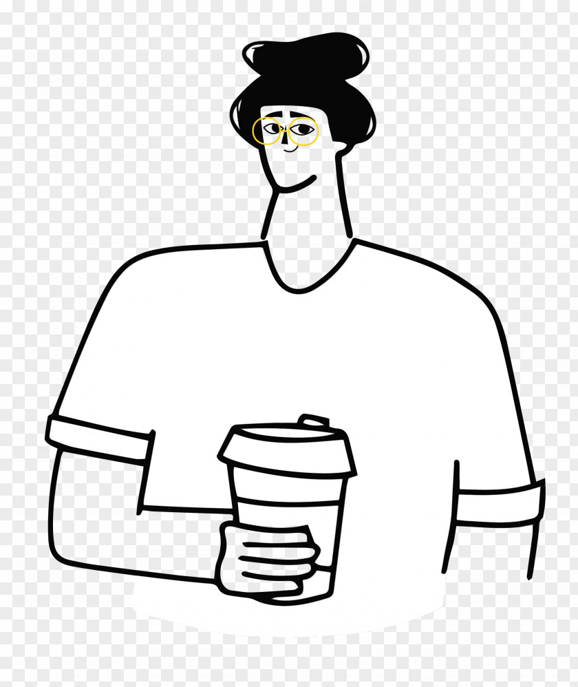 Line Art Line Human Head Human Body PNG