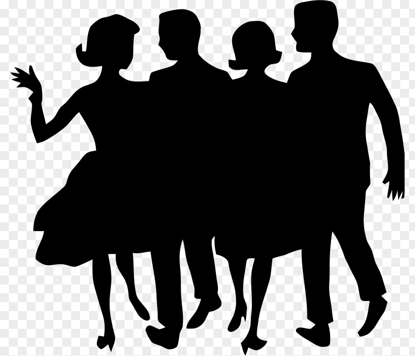 Prom Silhouette Clip Art PNG