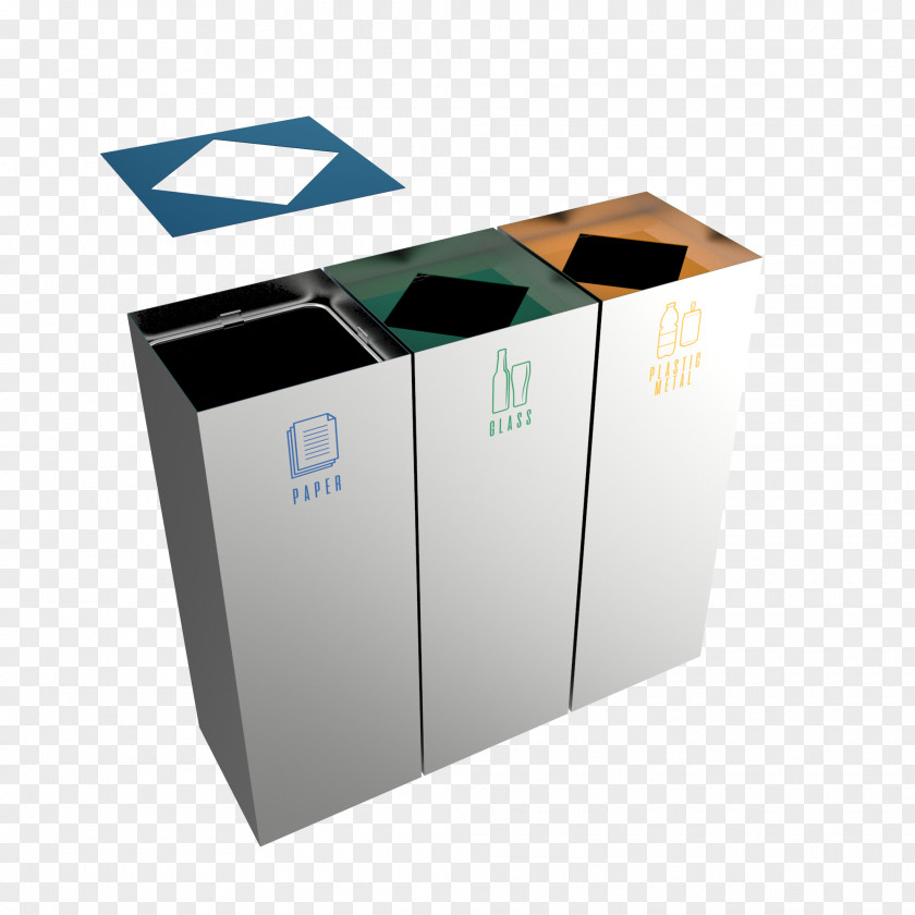 Recycle Bin Recycling Material Steel Metal PNG