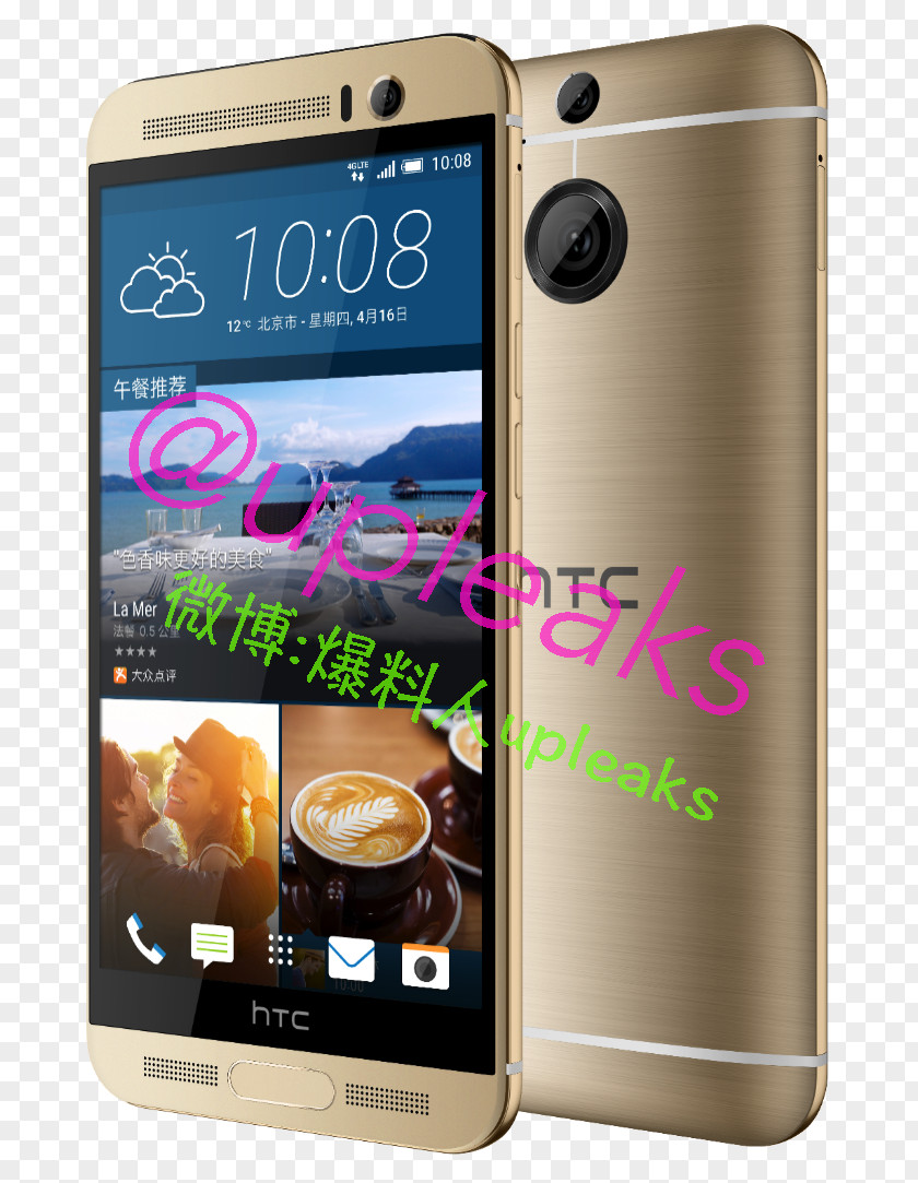 Smartphone HTC One M9+ A9 10 PNG