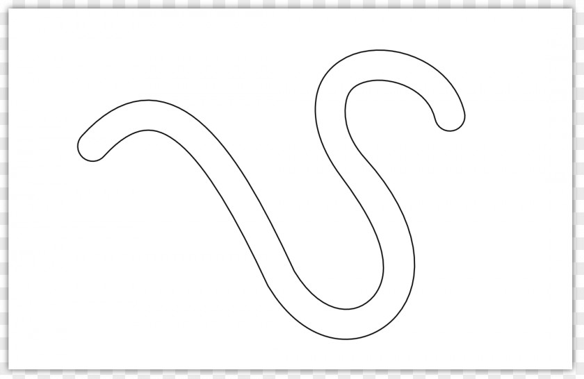 Squiggly Line White Art Pattern PNG