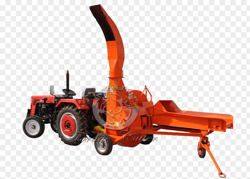 Tractor Machine Silage Chaff Cutter Straw PNG