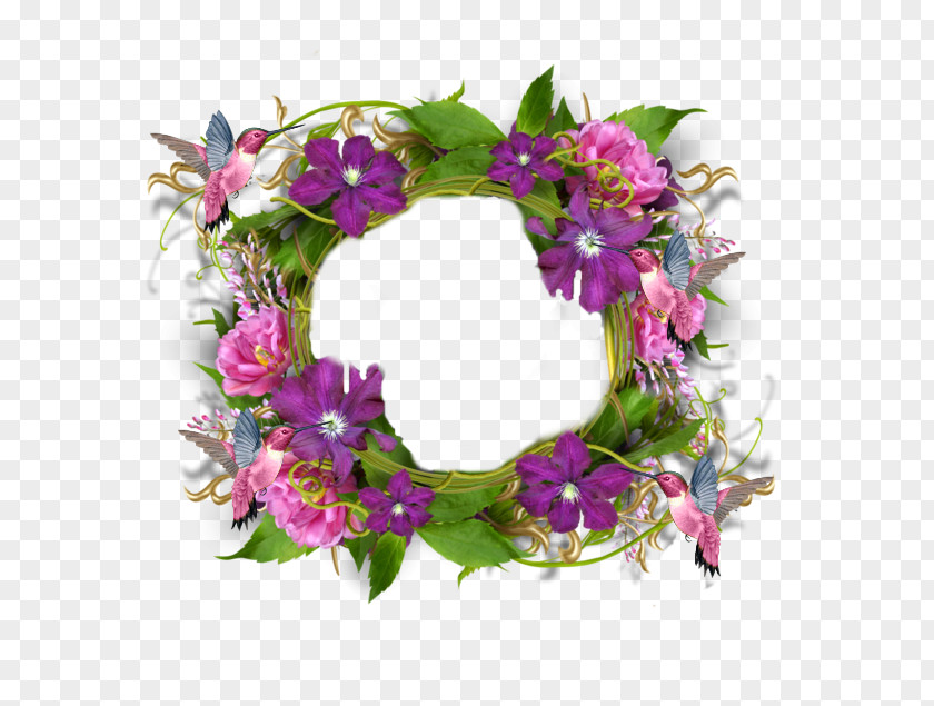 Flower Floral Design Wreath Crown PNG