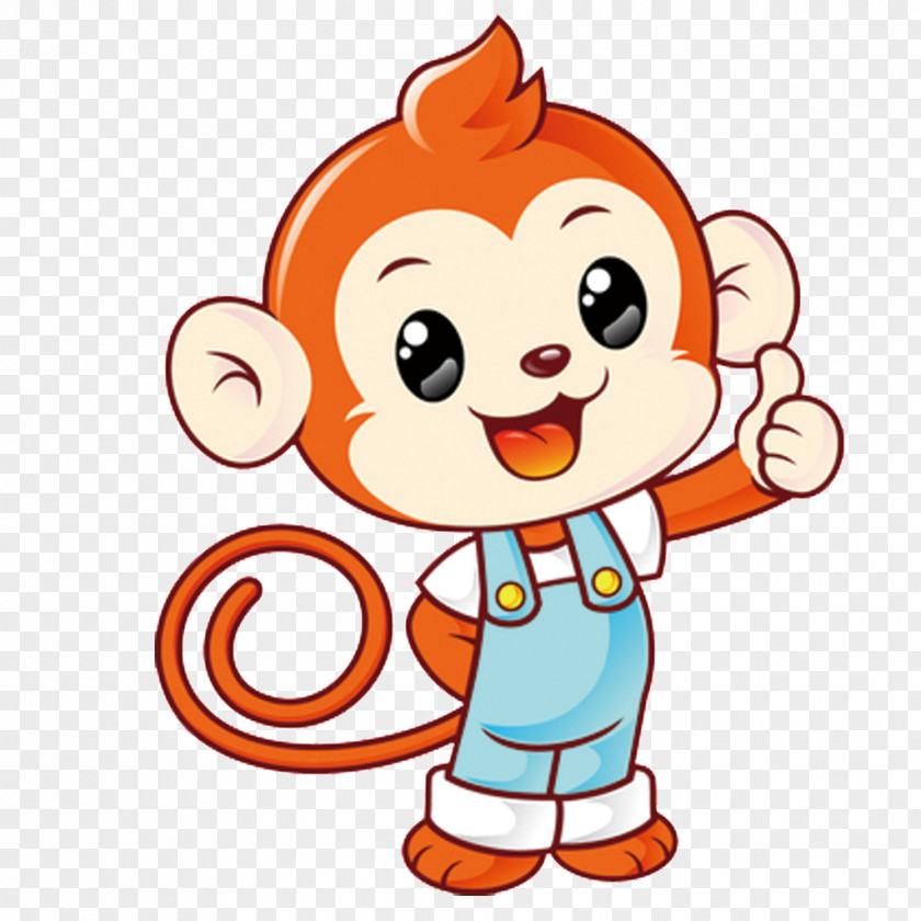 Monkey Japanese Cartoon Ape Comics PNG