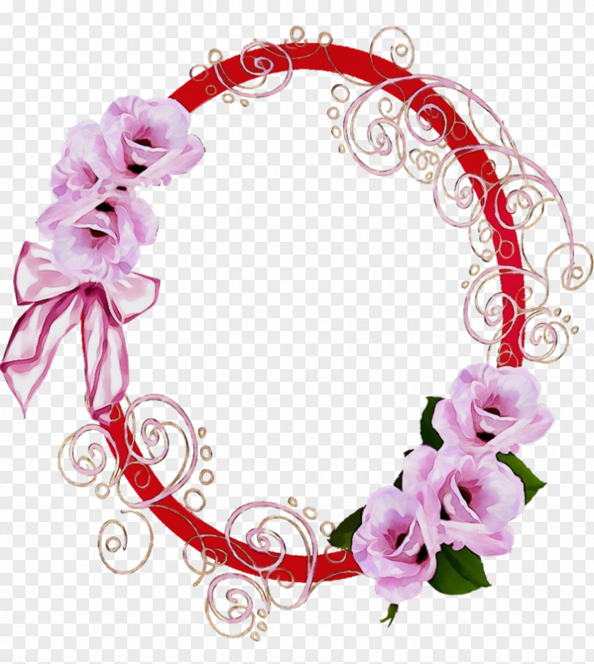 Pink Magenta Flower Plant Jewellery PNG