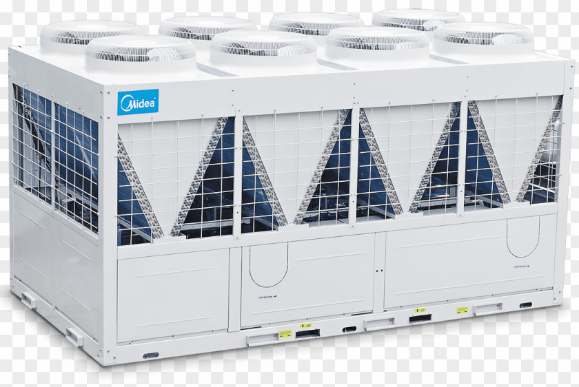 Chiller Midea Air Conditioning Fan Coil Unit Handler PNG