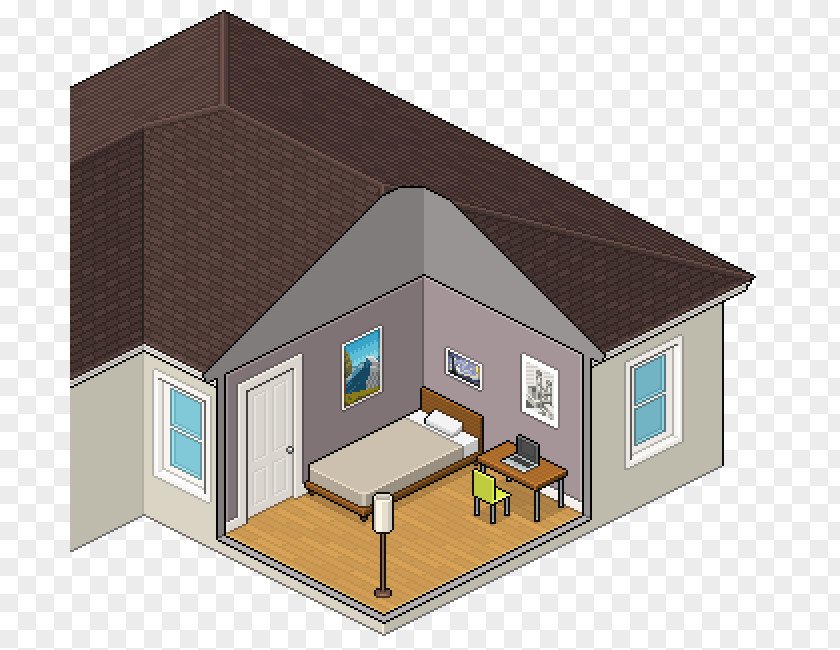 House Home Pixel Art PNG