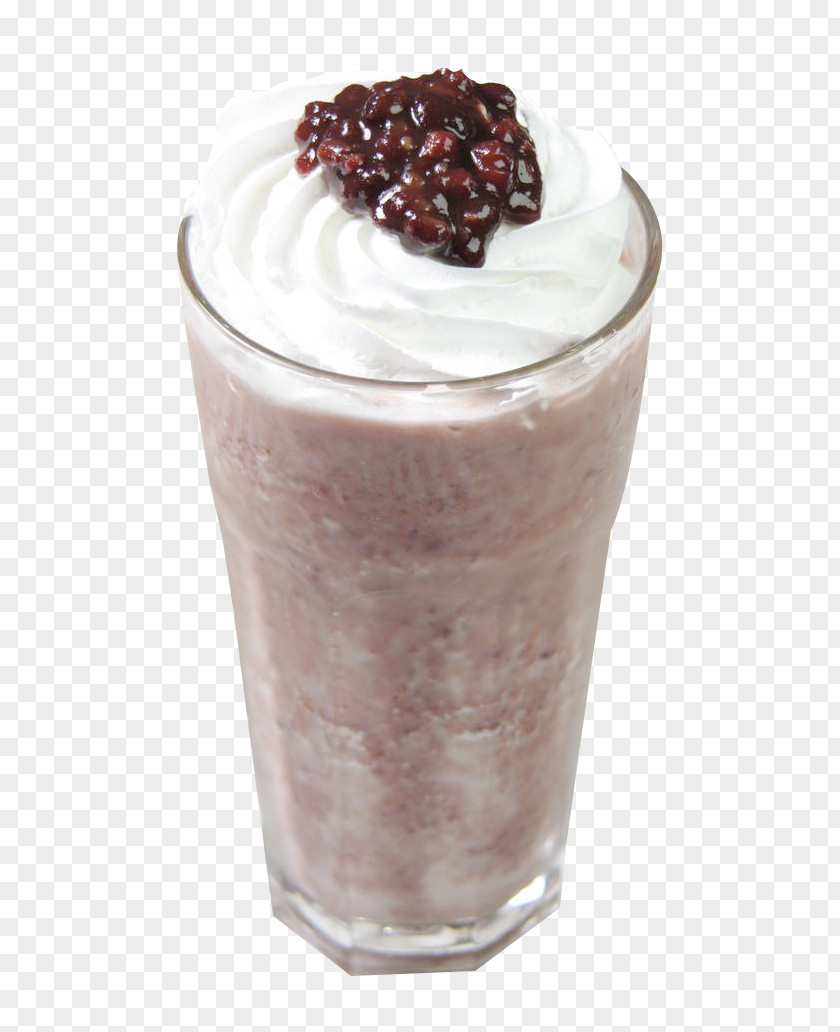Red Bean Snow Top Sand Ice Cream Smoothie Baobing Matcha PNG
