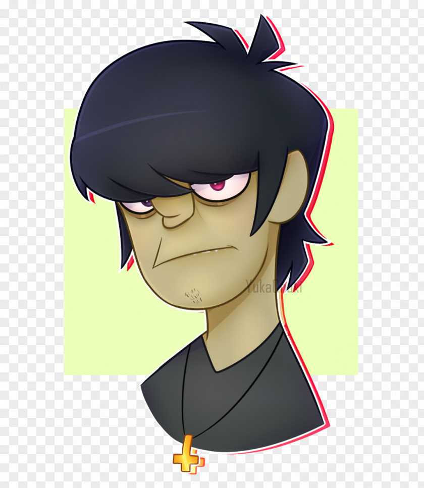 2-D Russel Hobbs Murdoc Niccals Noodle Gorillaz PNG