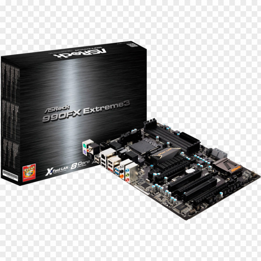 Asrock 960gm-vgs3 Fx Socket AM3+ Motherboard ASRock AMD FX PNG