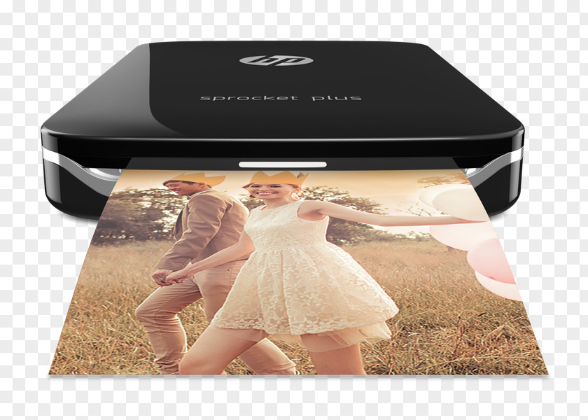 Hewlett-packard Hewlett-Packard HP Sprocket Plus Compact Photo Printer Zink PNG