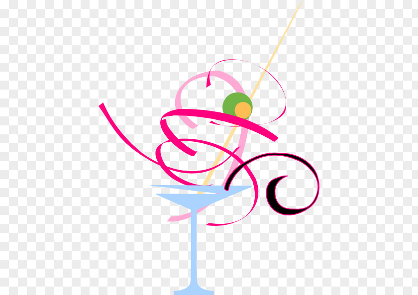 Pink Cocktail Cliparts Martini Glass Vodka Chambord Liqueur PNG
