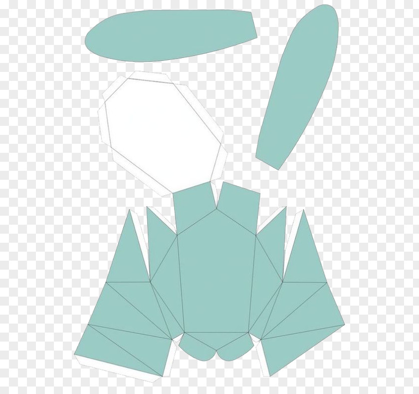 Rabbit Paper Model Easter Bunny PNG