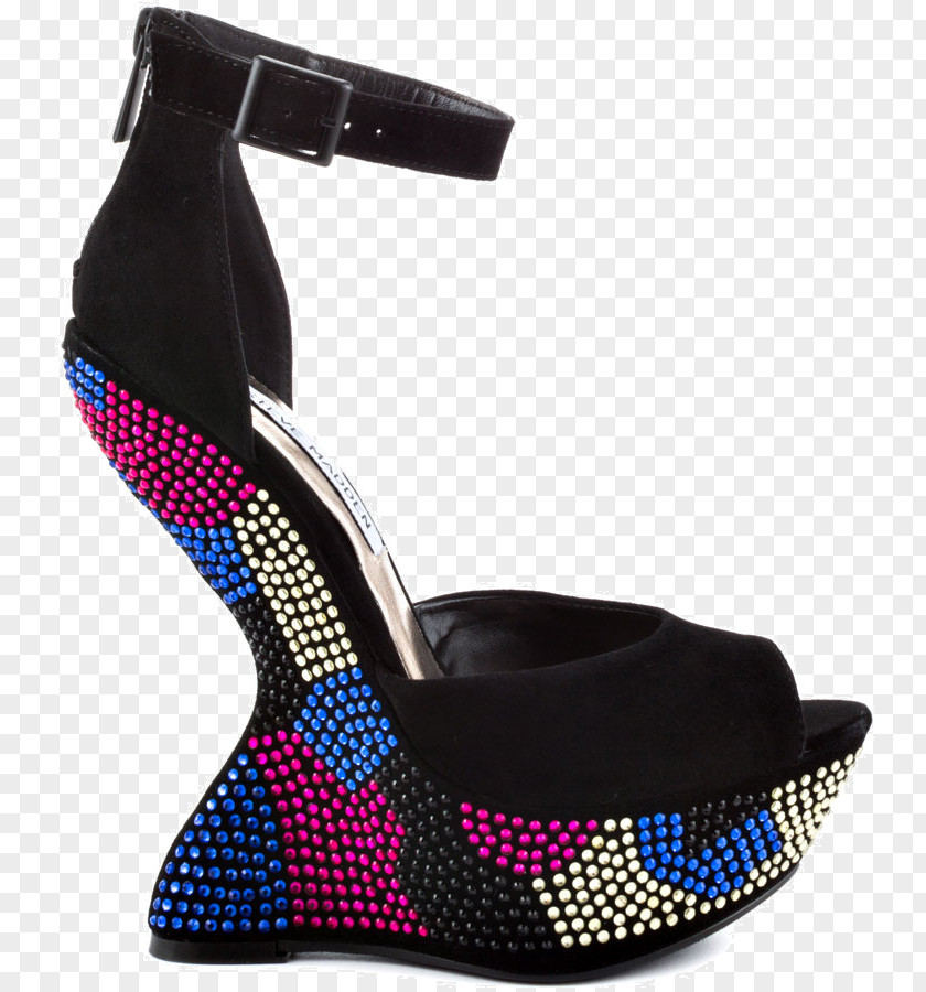 Sandal Wedge High-heeled Shoe Steve Madden PNG