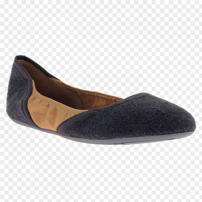 Soft Ballet Flat Shoes For Women Shoe Suede Leather Halbschuh PNG