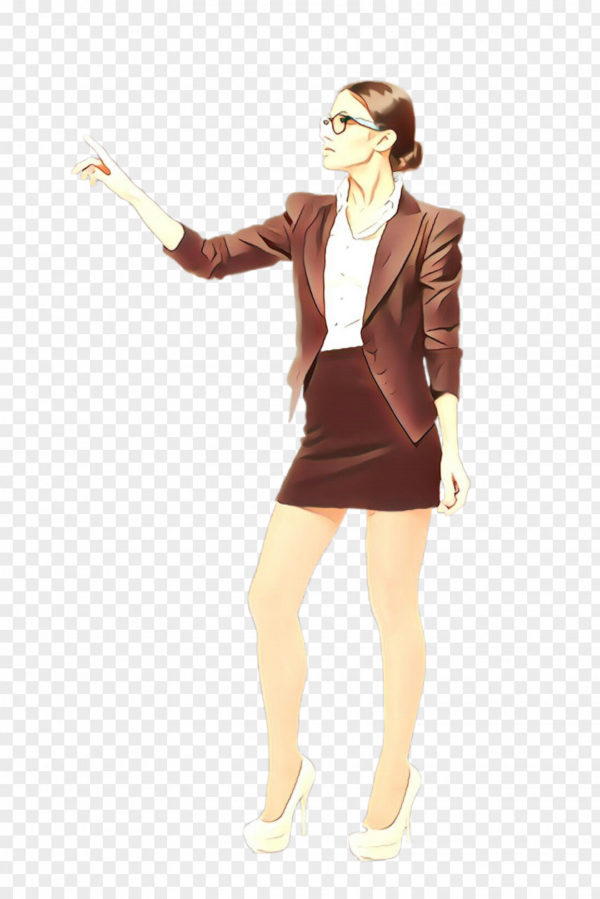 Standing Costume Joint Gesture Jacket PNG