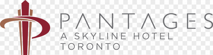 Toronto Skyline Logo Brand Pantages Tower PNG