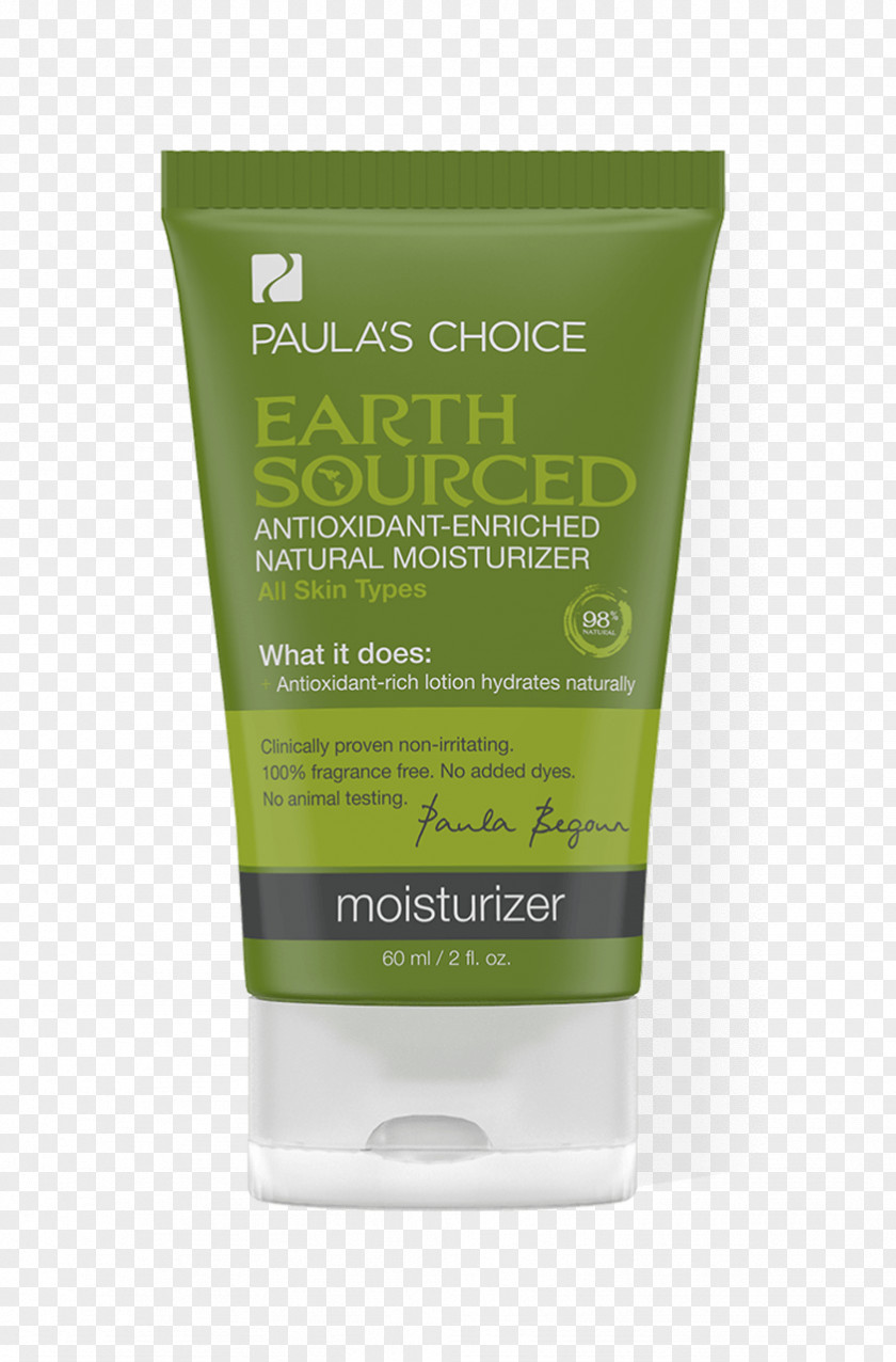 Choice Cream Paula's Earth Sourced Moisturizer Toner Cleanser PNG
