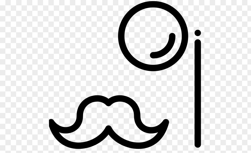 Mustach Monocle Clip Art PNG