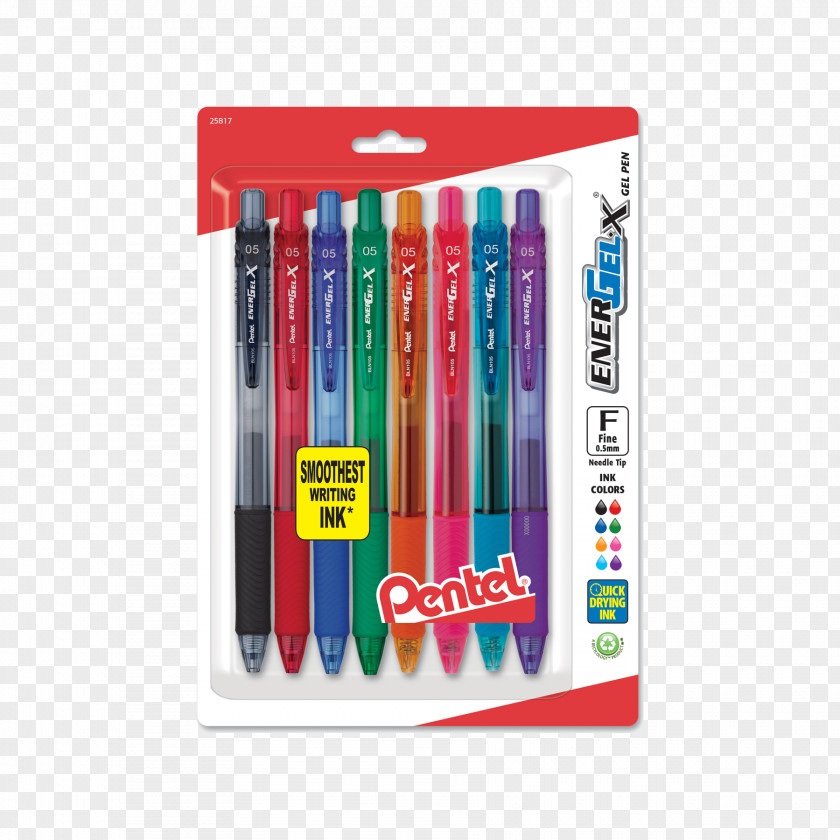 Pen Energel Pentel Gel EnerGel Deluxe RTX Liquid PNG