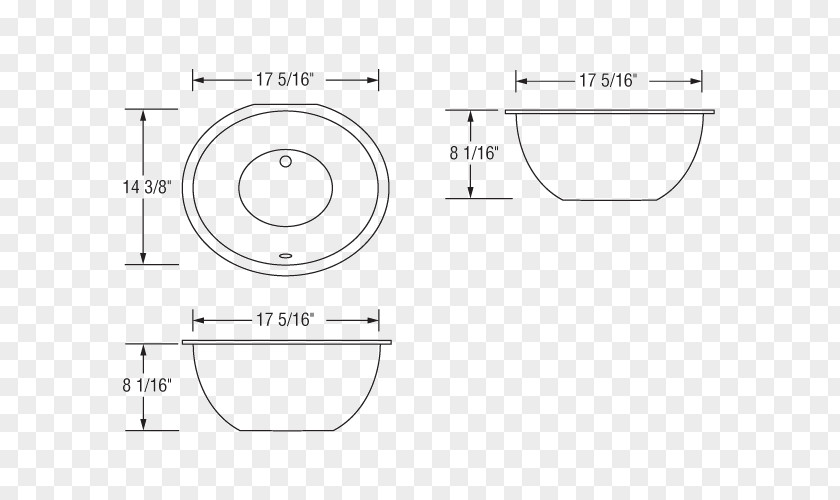 Top View Furniture Kitchen Sink Paper Drawing Product Design Circle Angle PNG