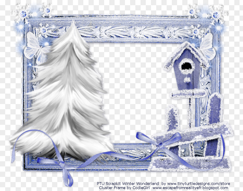 Wonderland Picture Frames Winter Autumn PNG