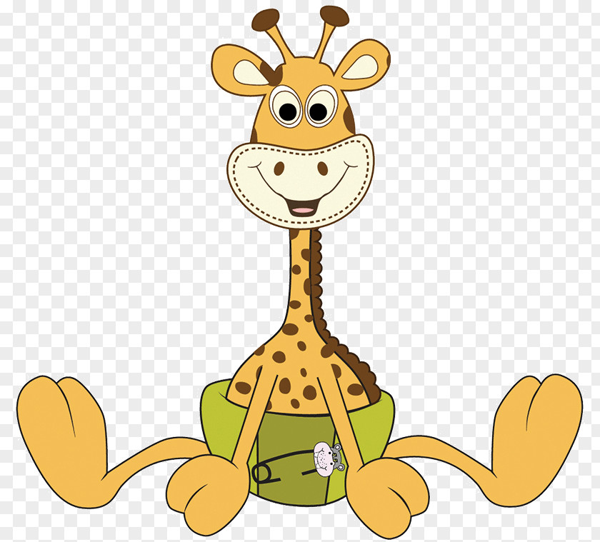 Child Drawing Northern Giraffe PNG