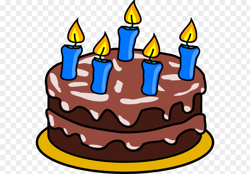 Chocolate Cake Birthday Clip Art PNG