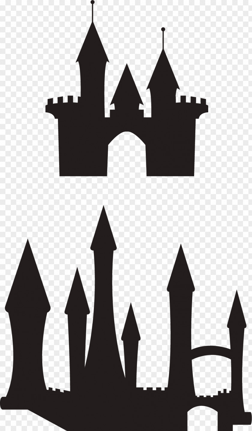 Palace Hall Silhouette Euclidean Vector PNG