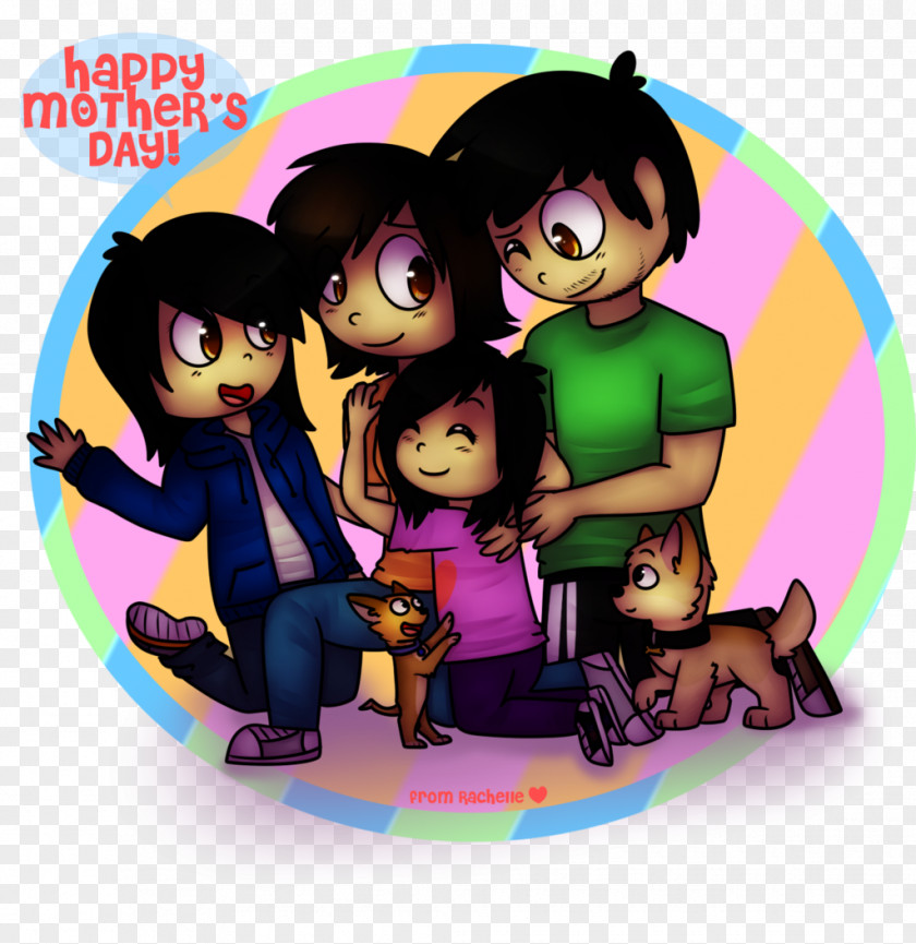 Vector，happy Mother's Day Cartoon Human Behavior Friendship PNG