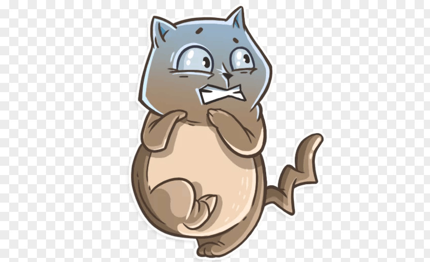 Cat Whiskers Telegram Sticker Mammal PNG