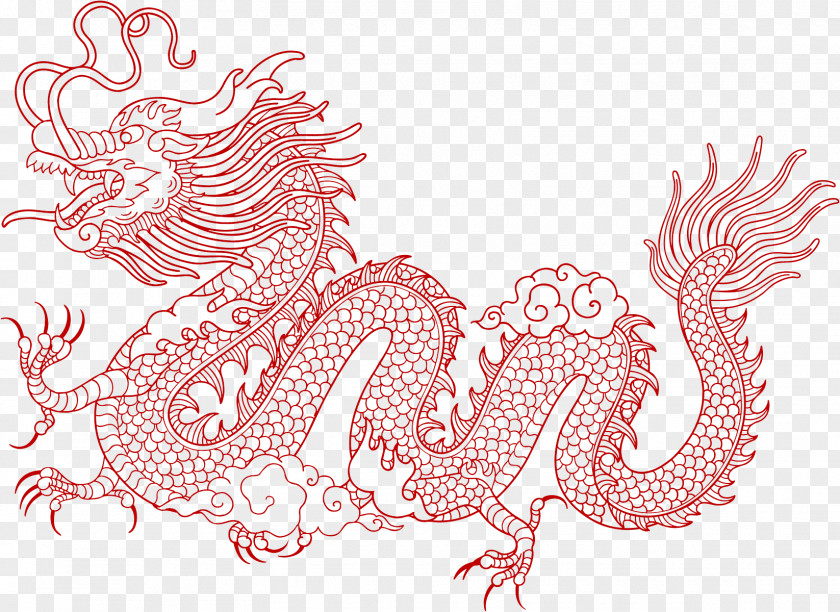 China Chinese Dragon PNG