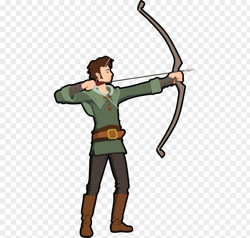 Fall Hunting Cliparts Archery Bow And Arrow Clip Art PNG