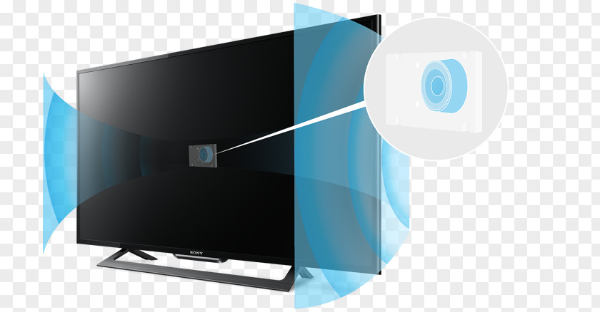 Hd Lcd Tv HD Ready Bravia LED-backlit LCD Smart TV High-definition Television PNG